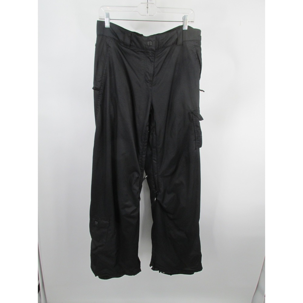 POWDER ROOM Ski Pants Women 12 32x30 Black Pockets Snow 4 Girls Who Love 2 Ride